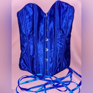 Silky Blue Corset 🫐💙